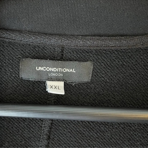 Unconditional London Women Black 100% Cotton Edgy Size XXL - Picture 2 of 9